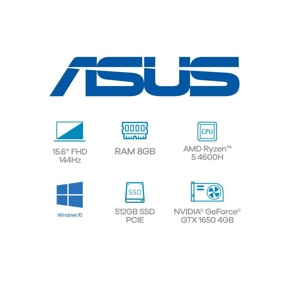 Computador ASUS  AMD Ryzen 5  RAM 8 GB 512 GB SSD FA506IHHN128T img #6