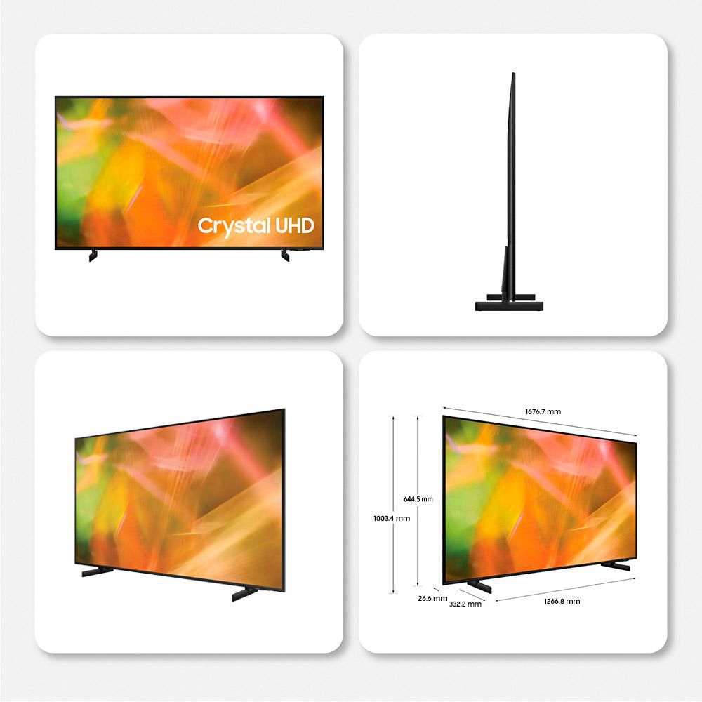 Televisor SAMSUNG 75 pulgadas LED Uhd4K Smart TV UN75AU8000KXZL img #2