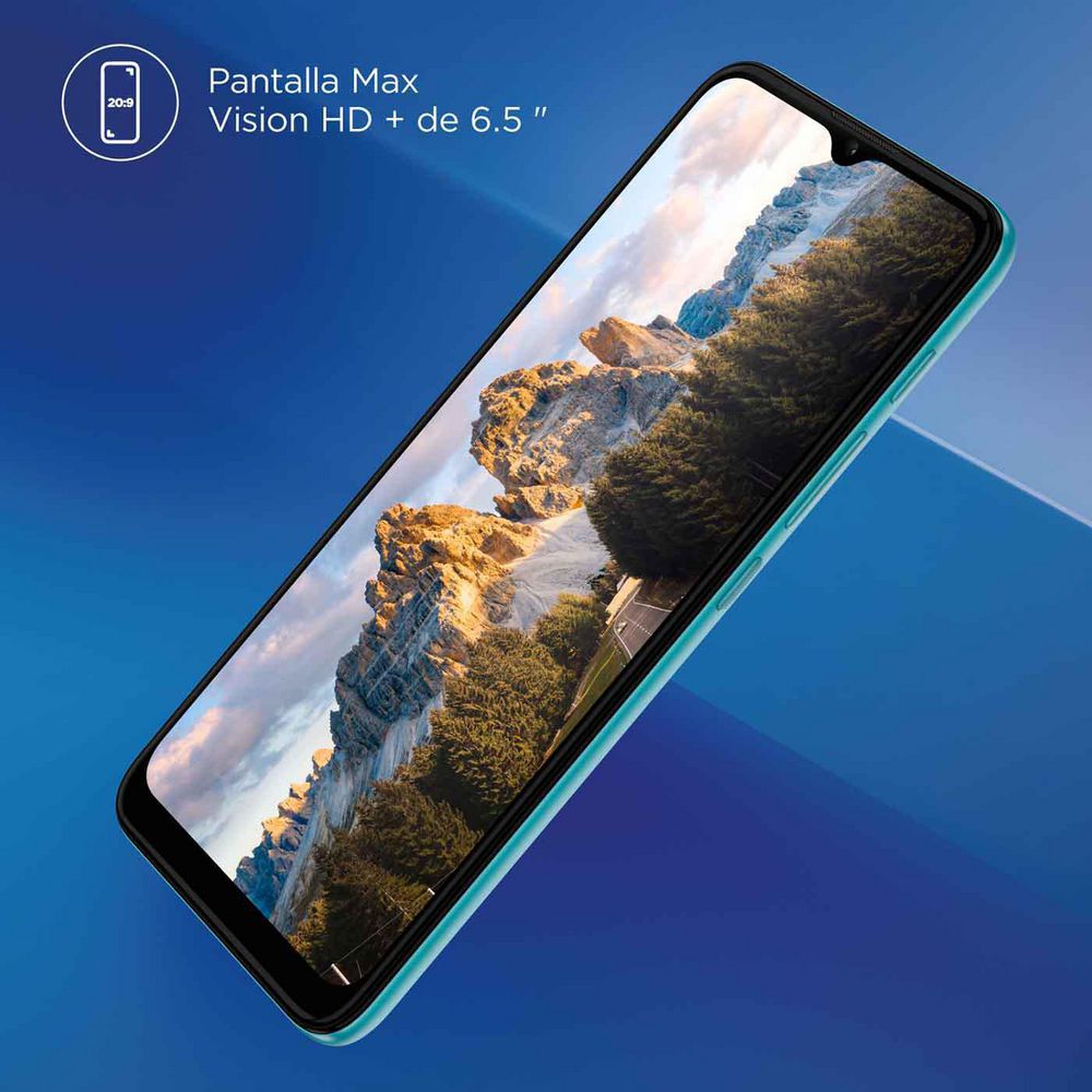 Celular MOTOROLA Moto E20 32 GB 2 GB RAM Azul Aqua img #2