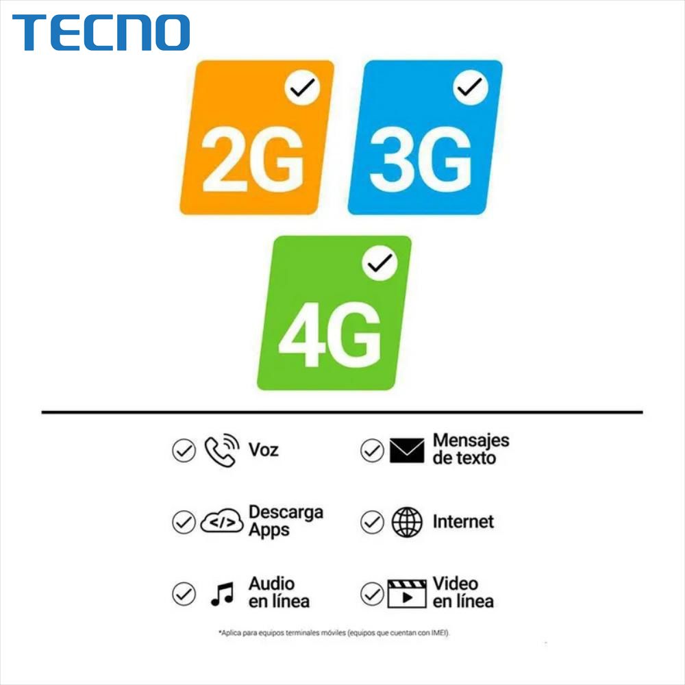 Celular TECNO MOBILE SPARK 8T KG6P 64 GB 4 GB RAM Turquesa Cyan Estuche img #5