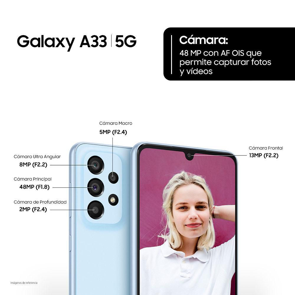 Celular SAMSUNG Galaxy A33 5G 128 GB 6 GB RAM Negro img #3
