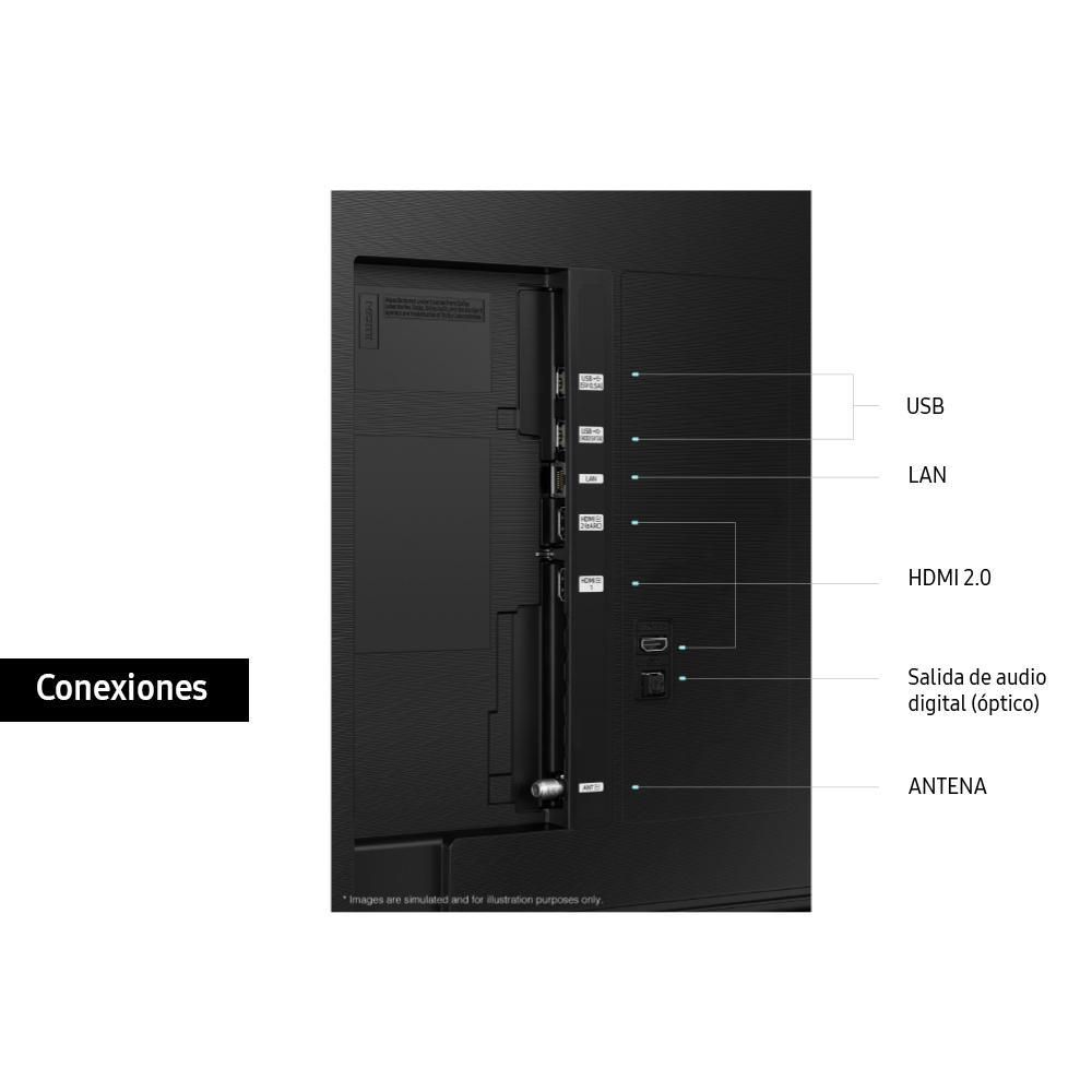 Televisor SAMSUNG 60 pulgadas LED Uhd4K Smart TV 60BU8000 img #5