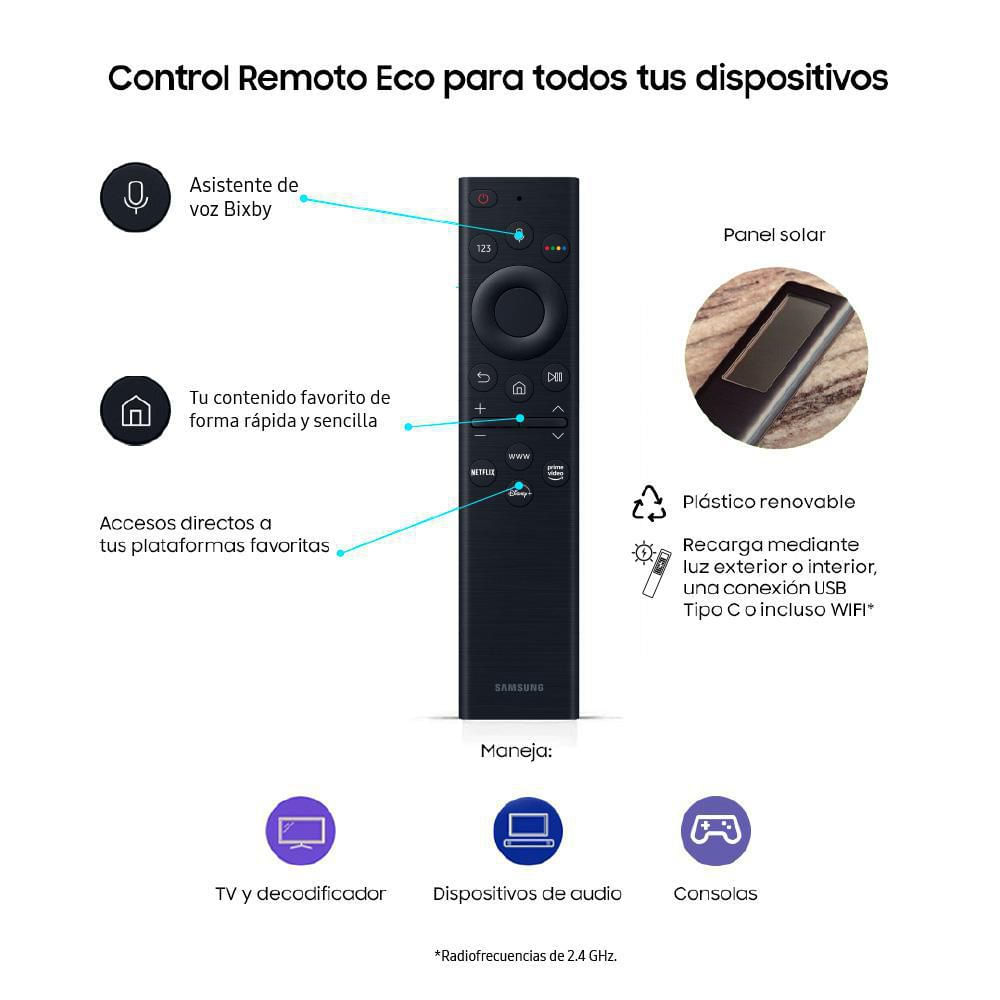 Televisor SAMSUNG 60 pulgadas LED Uhd4K Smart TV 60BU8000 img #6