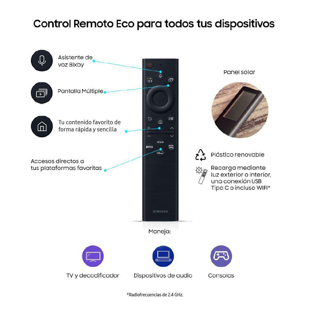 Televisor SAMSUNG 65 pulgadas QLED Uhd4K Smart TV QN65Q65B img #6