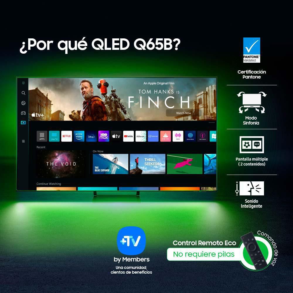 Televisor SAMSUNG 60 pulgadas QLED Uhd4K Smart TV QN60Q65BAKXZL img #2