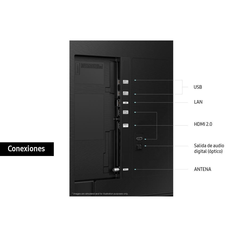 Televisor SAMSUNG 60 pulgadas QLED Uhd4K Smart TV QN60Q65BAKXZL img #5