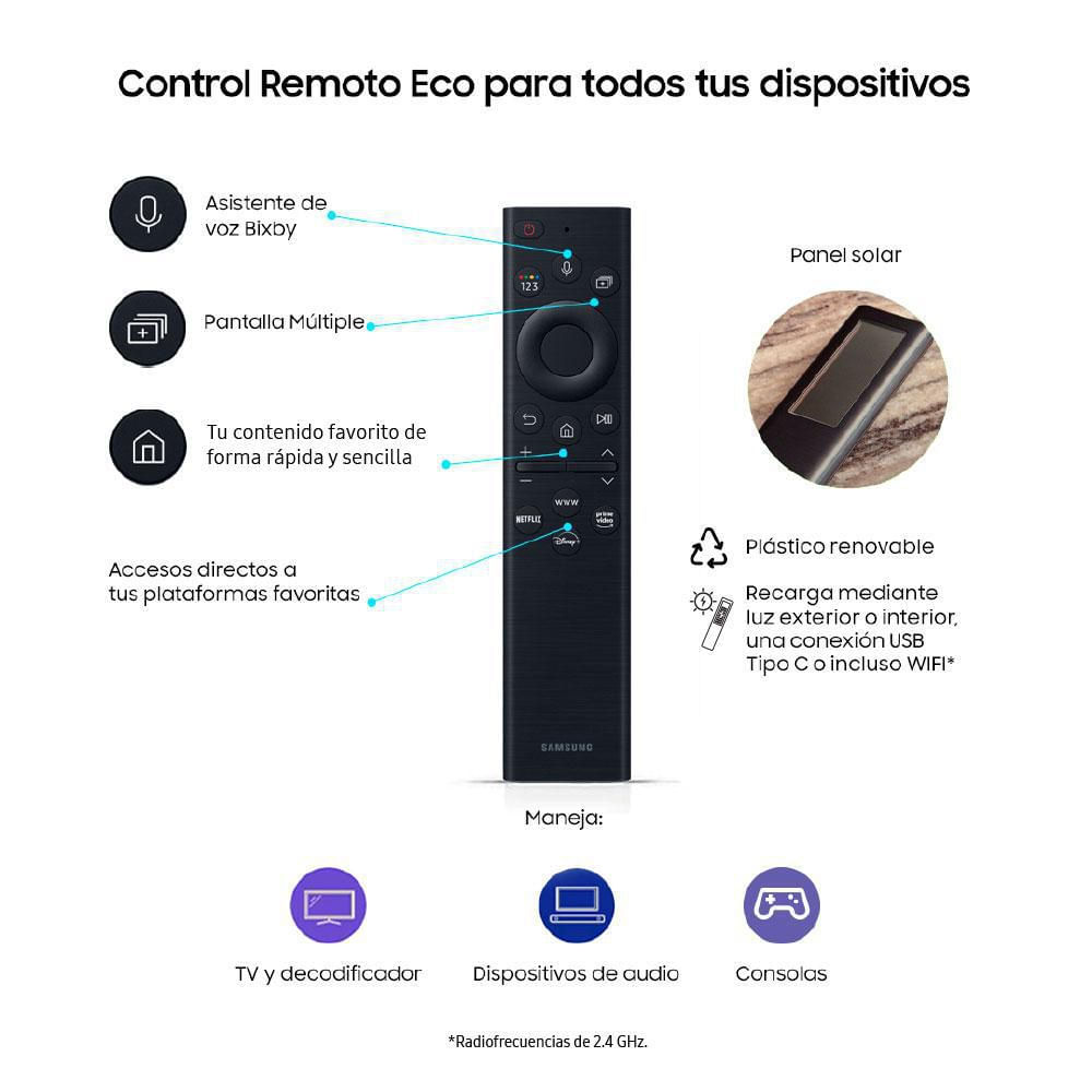 Televisor SAMSUNG 60 pulgadas QLED Uhd4K Smart TV QN60Q65BAKXZL img #6