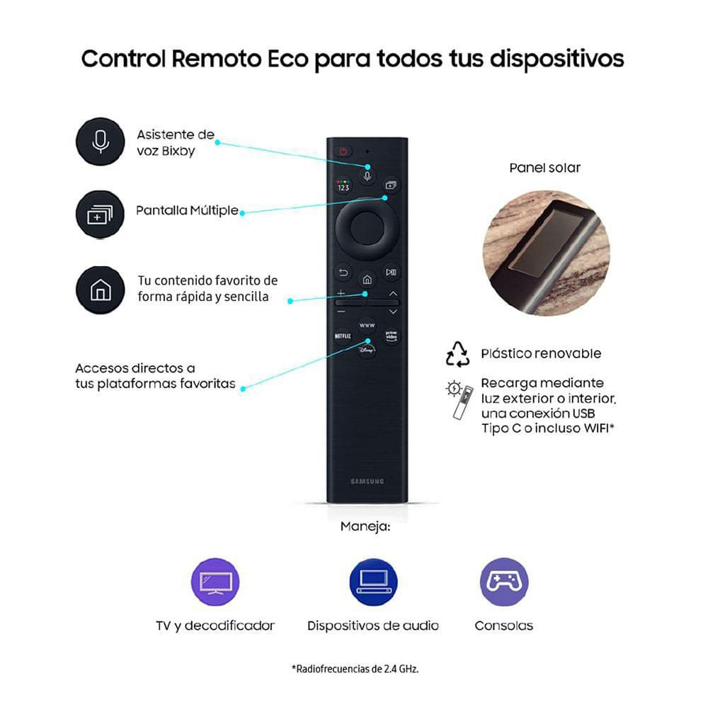 Televisor SAMSUNG 65 pulgadas Neo QLED Uhd4K Smart TV QN65QN85BA img #6