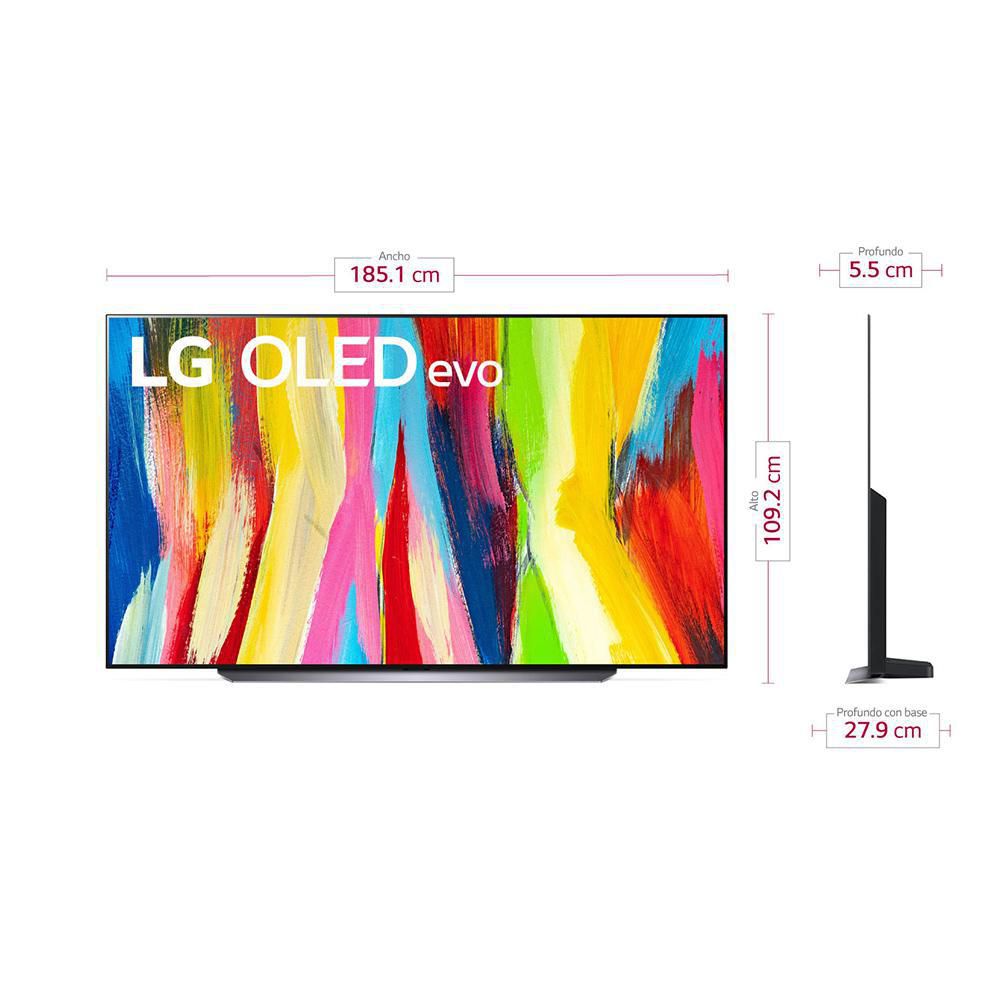 Televisor LG 83 pulgadas OLED Uhd4K Smart TV OLED83C2PSA img #2