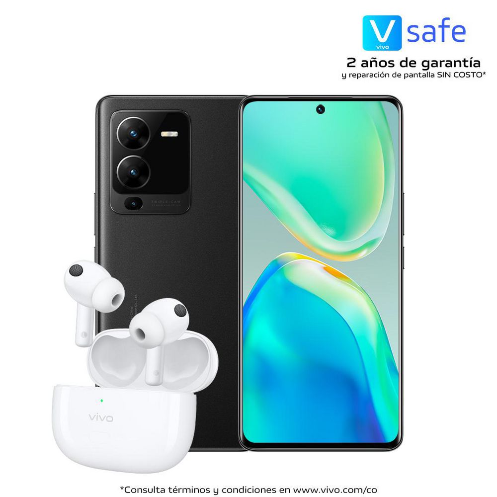 Celular VIVO V25pro 5G 256 GB 12 GB RAM Negro + TWS 2e img #1