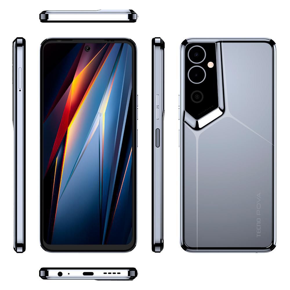 Celular TECNO MOBILE TECNO POVA 2 LG6N 128 GB 6 GB RAM Gris img #2