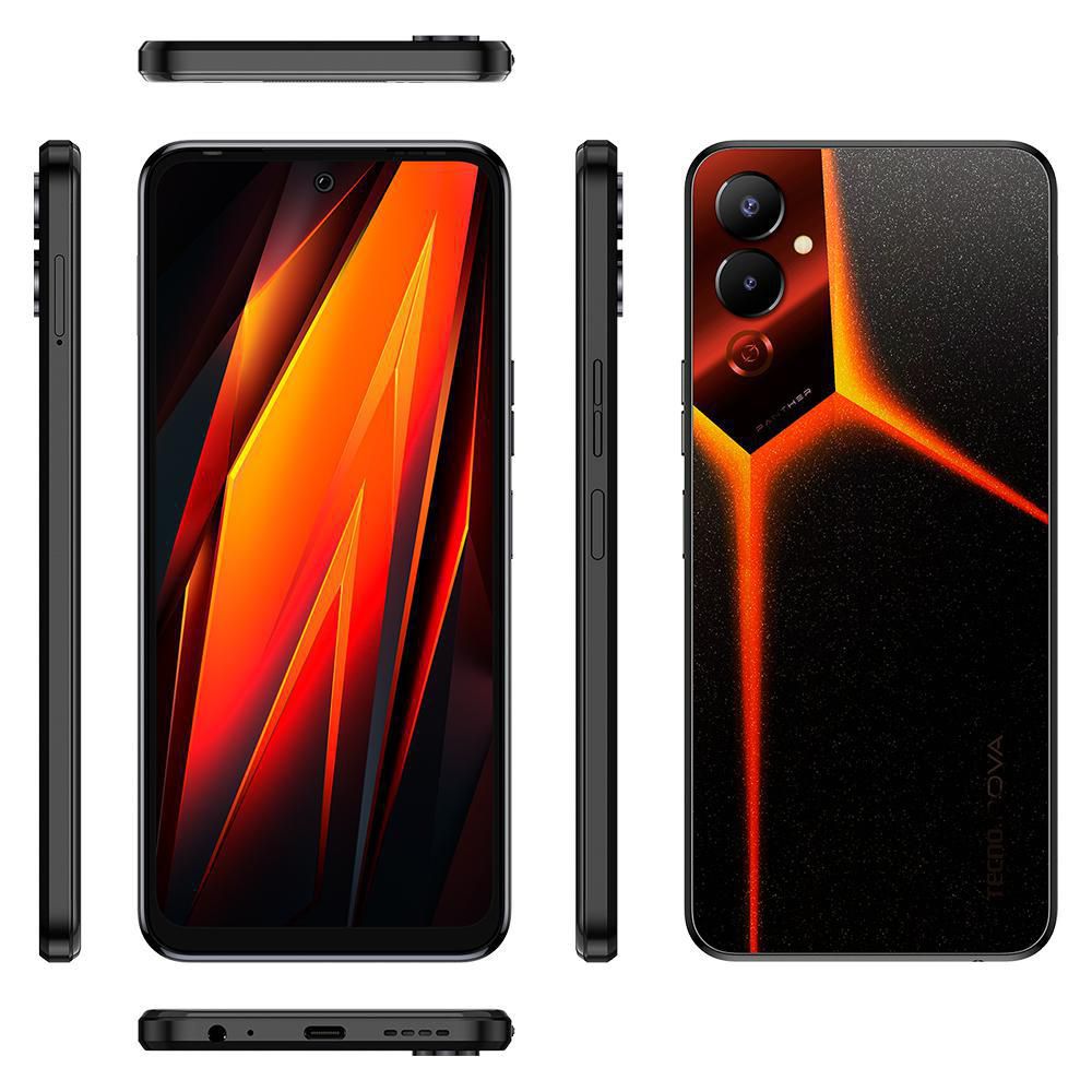 Celular TECNO MOBILE POVA 4 LG7N 256 GB 8 GB RAM Orange img #1
