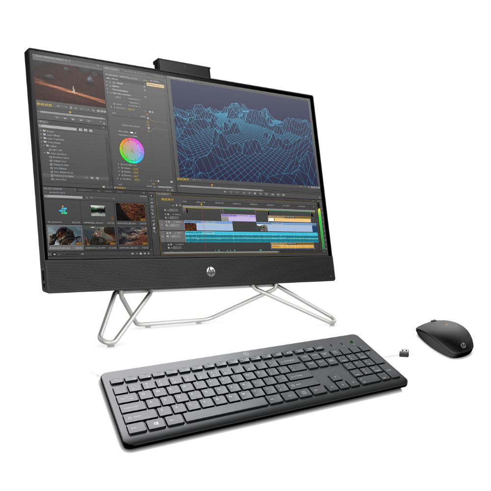 All in one HP  AMD Ryzen 5 5500U RAM 8 GB 1 TB HDD + 256 GB SSD 24cb0013la img #3