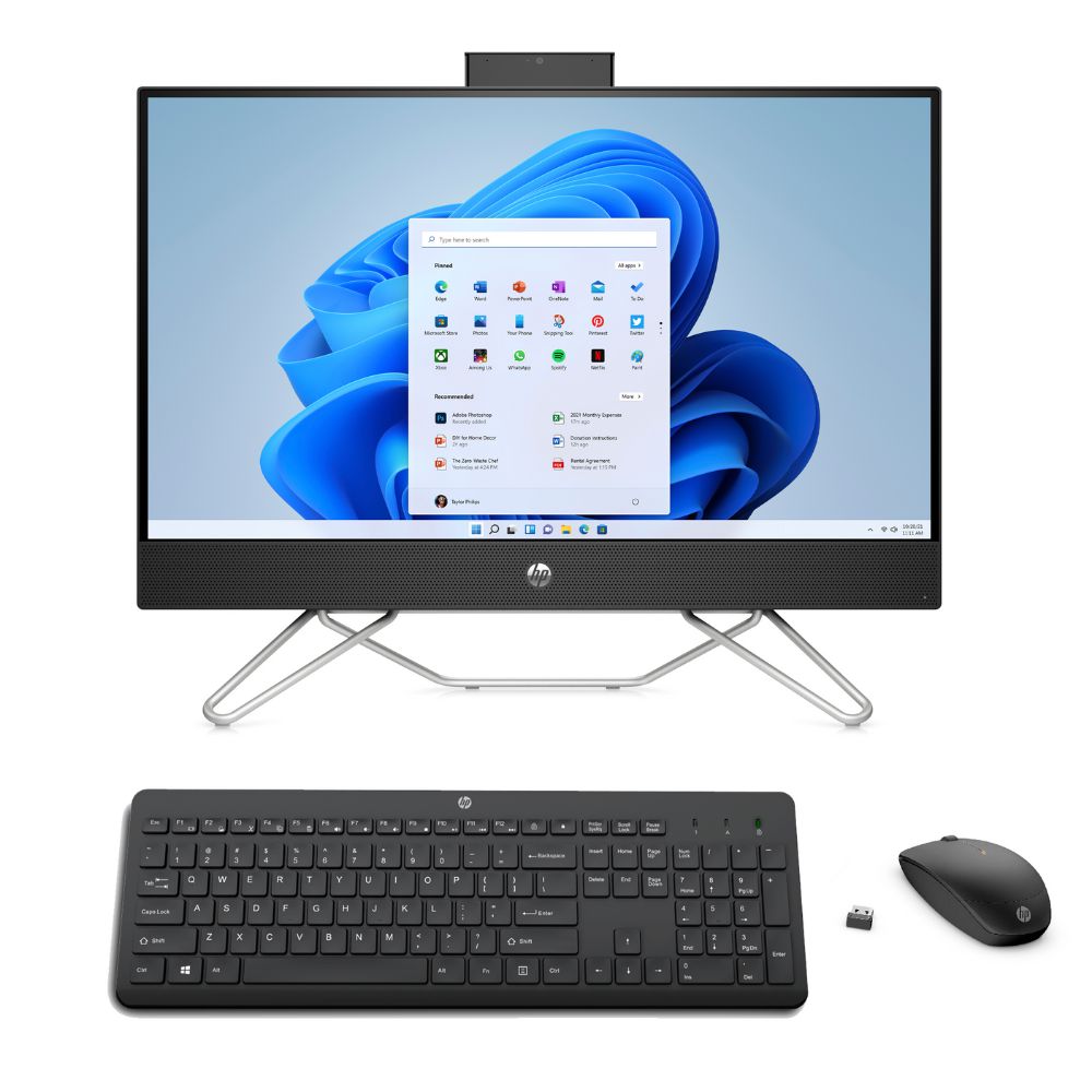 All in one HP  AMD Ryzen 5 5500U RAM 8 GB 1 TB HDD + 256 GB SSD 24cb0013la img #4