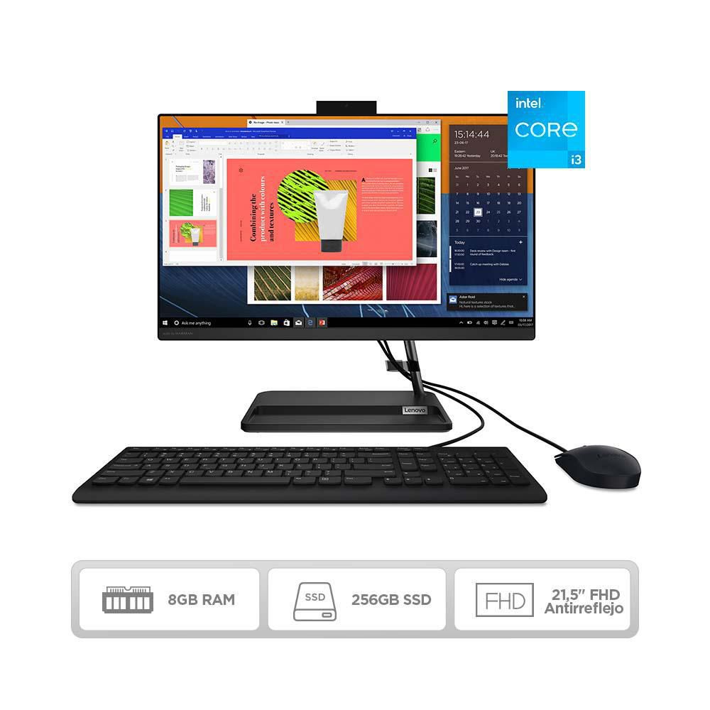 All In One  LENOVO  Intel Core i3 1115G4 RAM 8 GB 256 GB SSD IdeaCentre AIO 3 img #1