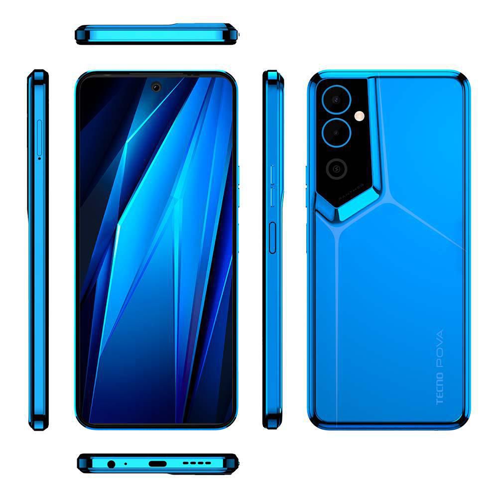 Celular TECNO MOBILE POVA NEO 2 128 GB 4 GB RAM Azul img #3