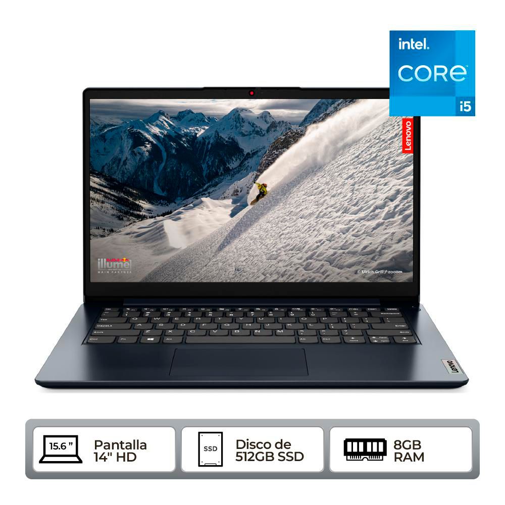 Portatil LENOVO IdeaPad 1  Intel Core i5 1235U RAM 8 GB 512 GB SSD IdeaPad 1 img #1