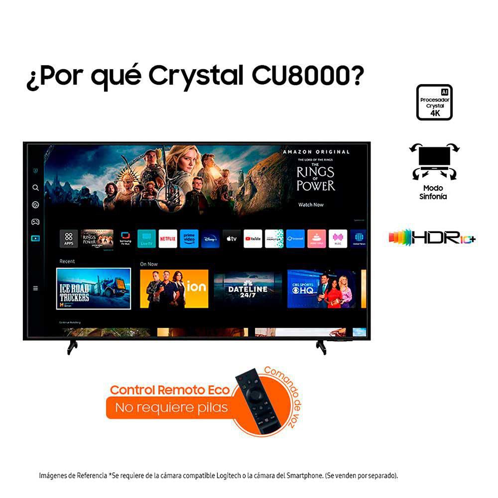 Televisor SAMSUNG 85 pulgadas LED Uhd4K Smart TV UN85CU8000KXZL img #2
