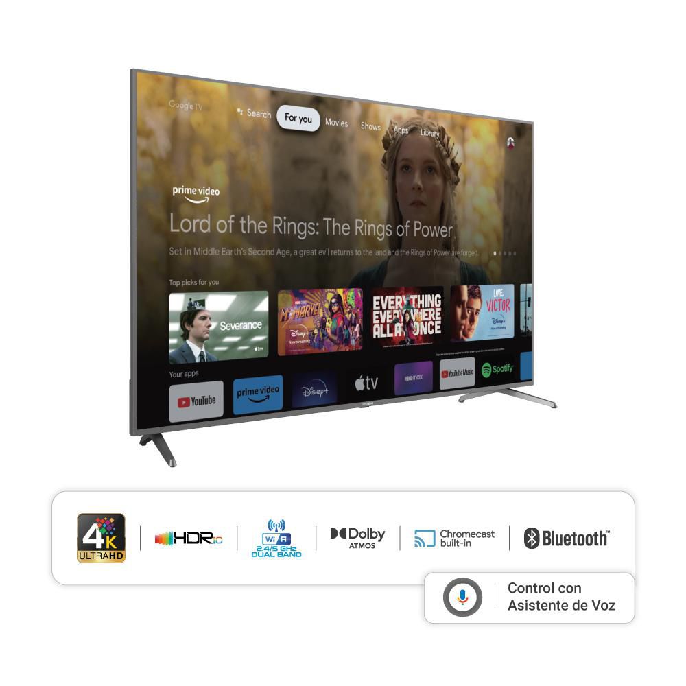 Televisor  HYUNDAI 75 pulgadas LED Uhd4K Smart TV HYLED7502G4KM img #2