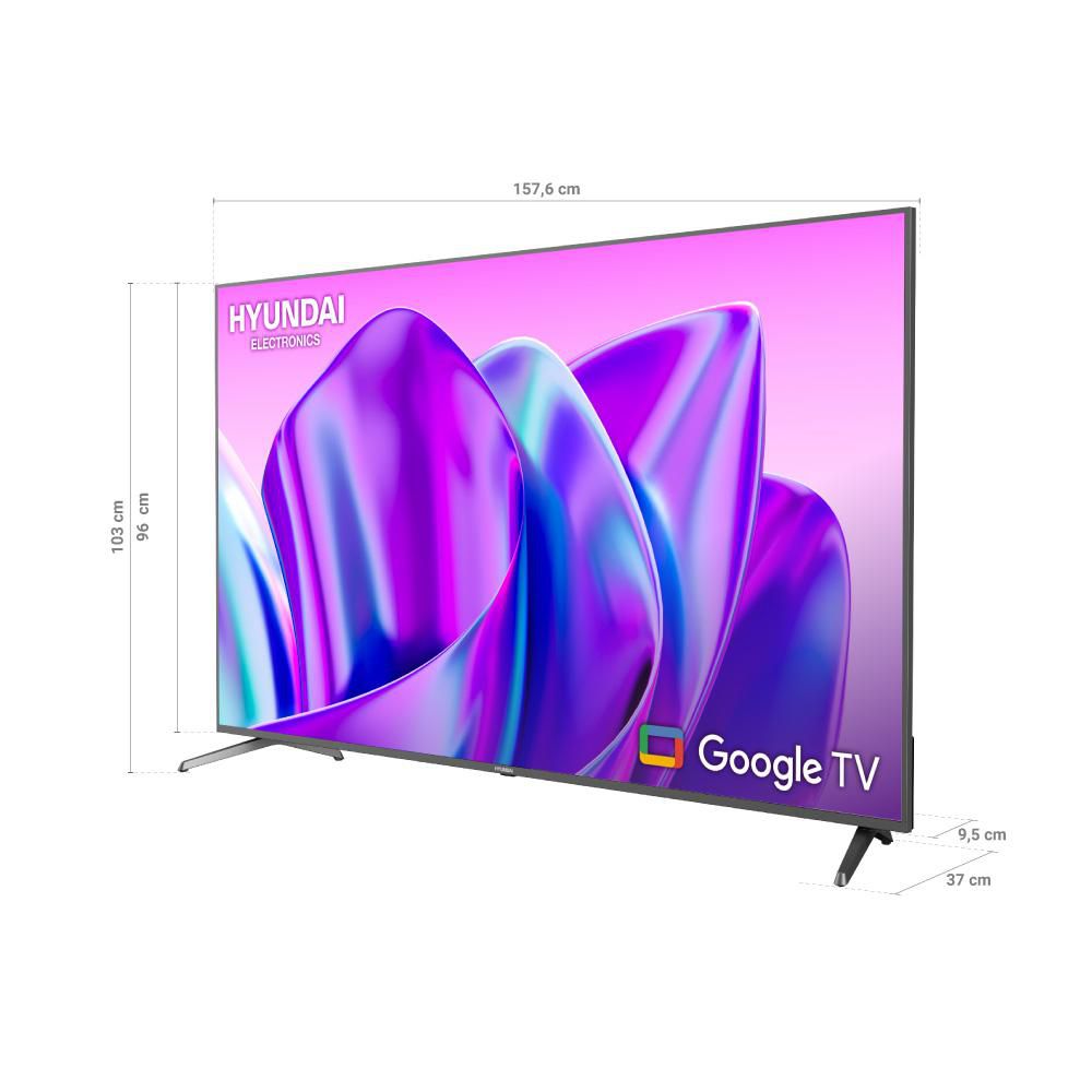 Televisor  HYUNDAI 75 pulgadas LED Uhd4K Smart TV HYLED7502G4KM img #4