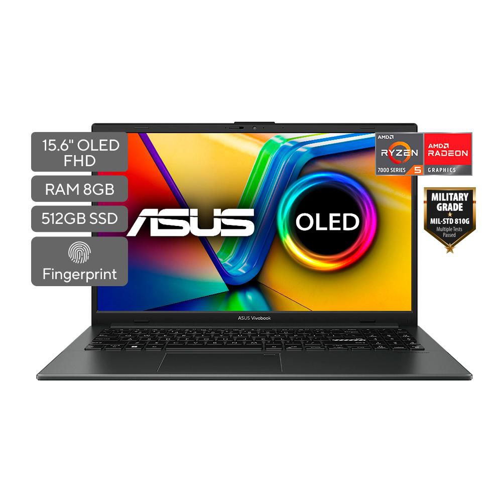 Portatil ASUS Vivobook Go 15 OLED AMD Ryzen 5 7520U RAM 8 GB 512 GB SSD E1504FAL1112W img #2