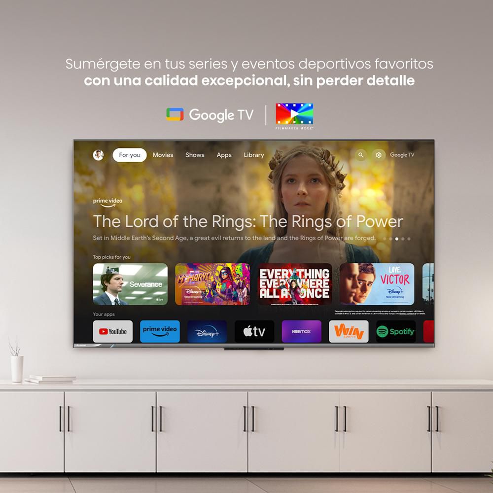 Televisor HISENSE 65 pulgadas ULED Uhd4K Smart TV 65U6K img #7
