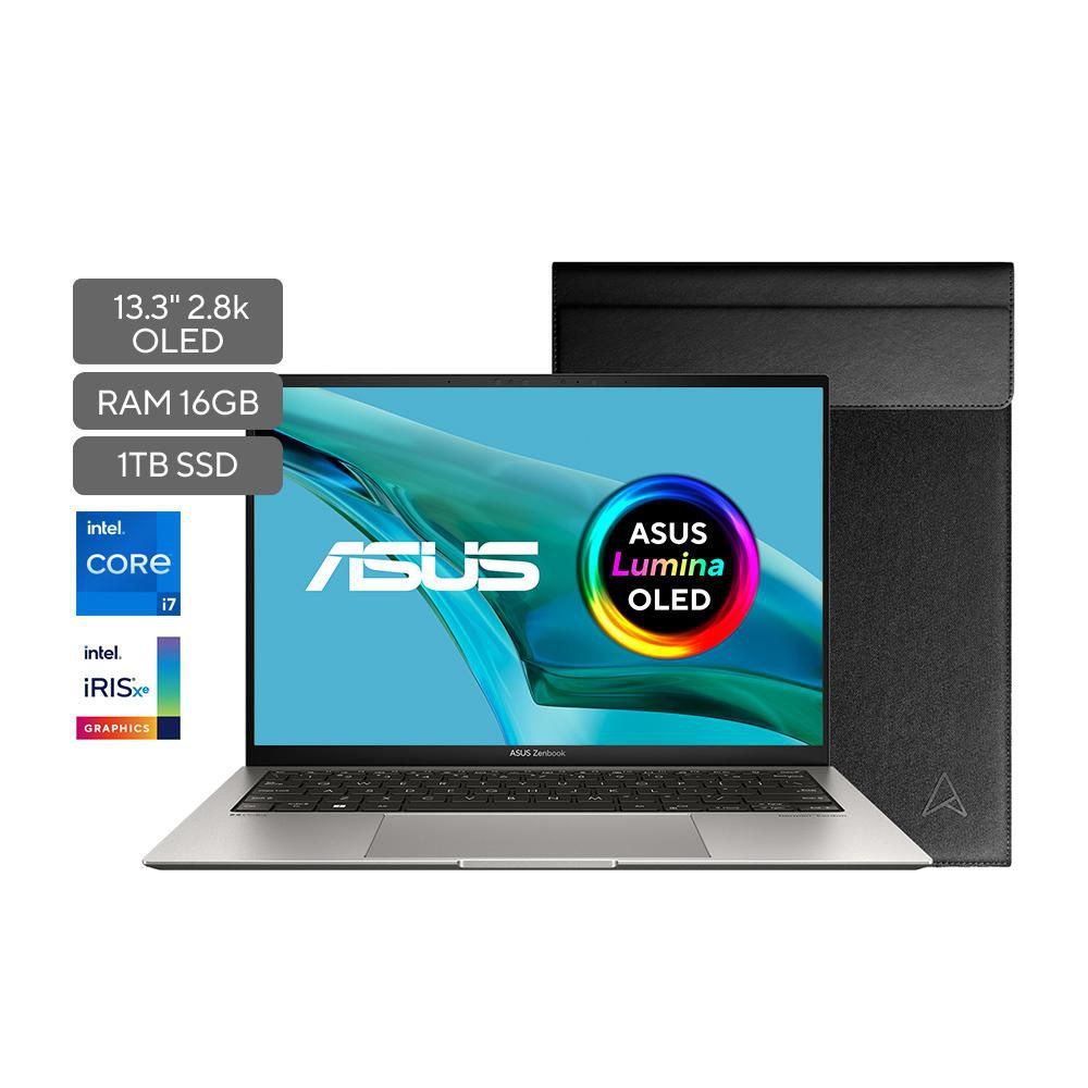 Portatil ASUS Zenbook S 13 OLED Intel Core i7 1355U RAM 16 GB 1 TB SSD UX5304VANQ021W img #1
