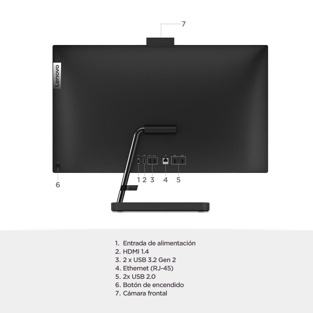 All In One LENOVO  Intel Core i5 12450H RAM 8 GB 512 GB SSD IdeaCentre AIO 3 img #3