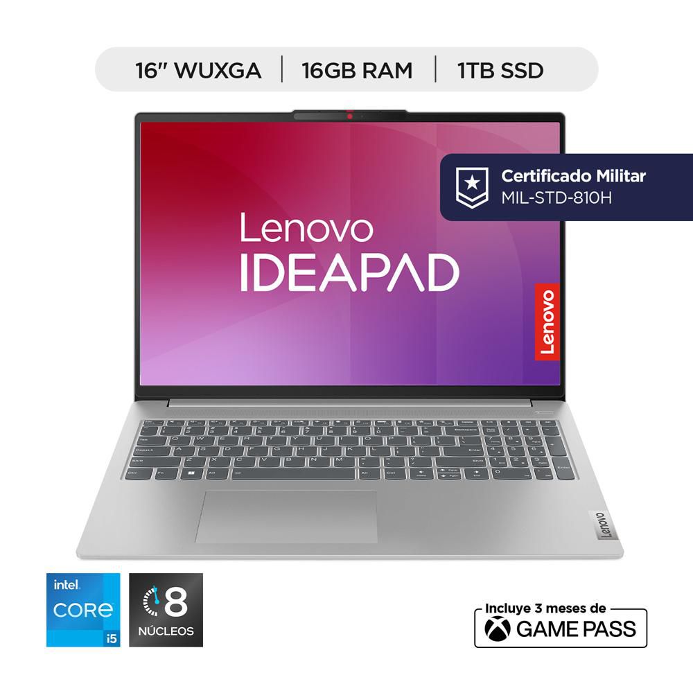 Portatil LENOVO  Intel Core i5 1245H RAM 16 GB 1 TB SSD IdeaPad Slim 5 img #2