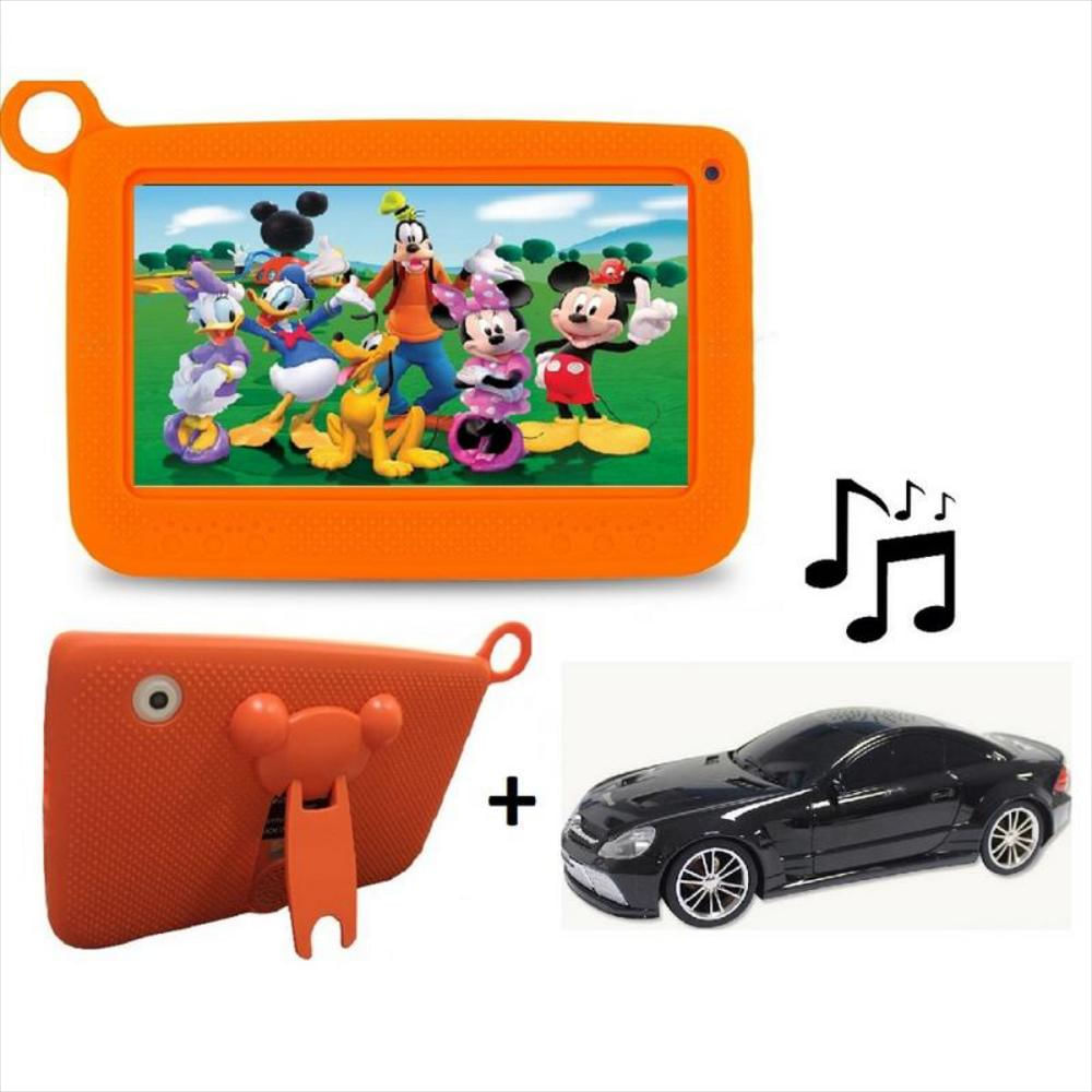 Tablet Niños 7 Pulgadas Naranja + Funda + Parlante Bluetooth img #1