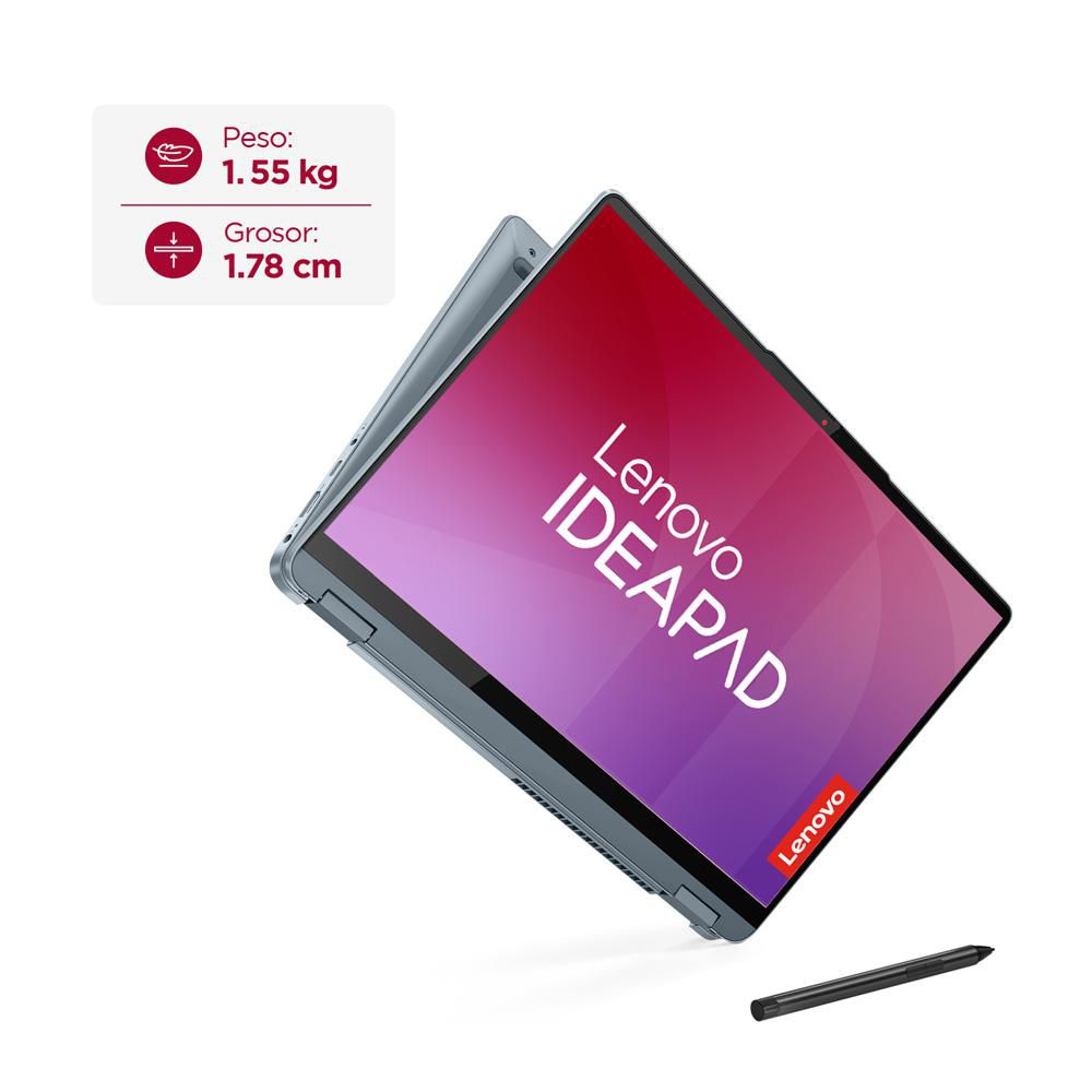 Portatil Tactil LENOVO IdeaPad Flex 5 AMD Ryzen 5 7530U RAM 16 GB 512 GB SSD img #4