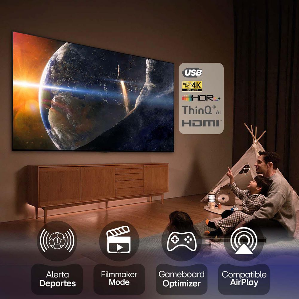 Televisor LG 75 pulgadas LED Uhd4K Smart TV 75UR7800PSB img #2