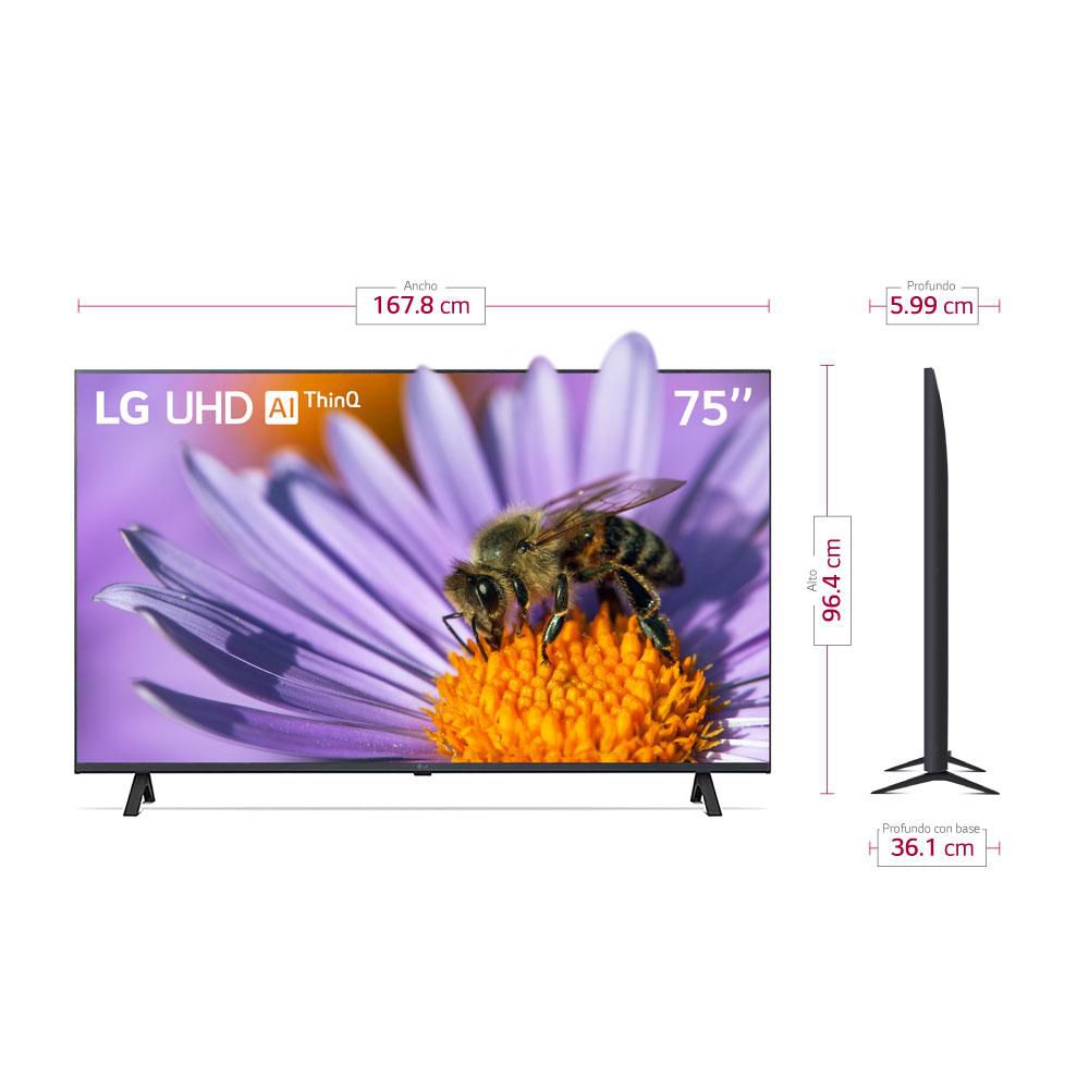 Televisor LG 75 pulgadas LED Uhd4K Smart TV 75UR7800PSB img #3