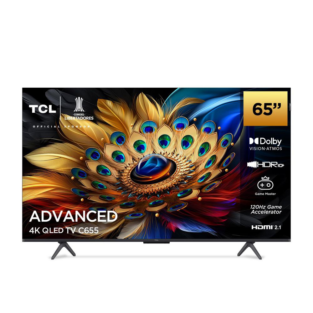 Televisor TCL 65 pulgadas QLED Uhd4K Smart TV 65C655 img #1