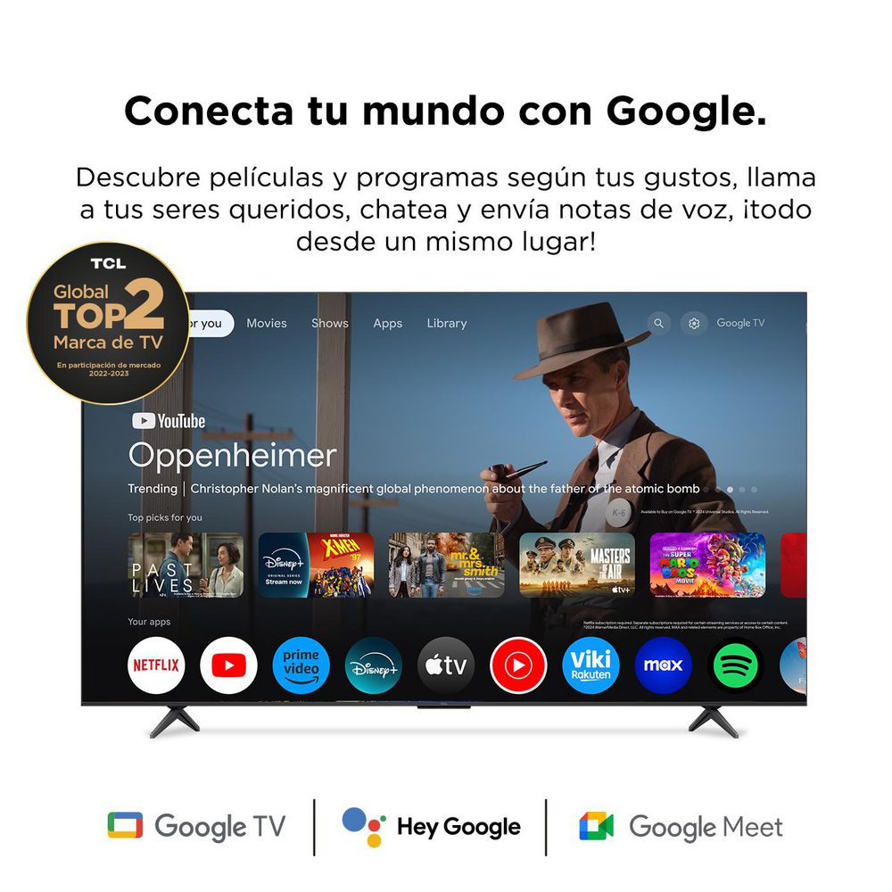 Televisor TCL 65 pulgadas QLED Uhd4K Smart TV 65C655 img #5