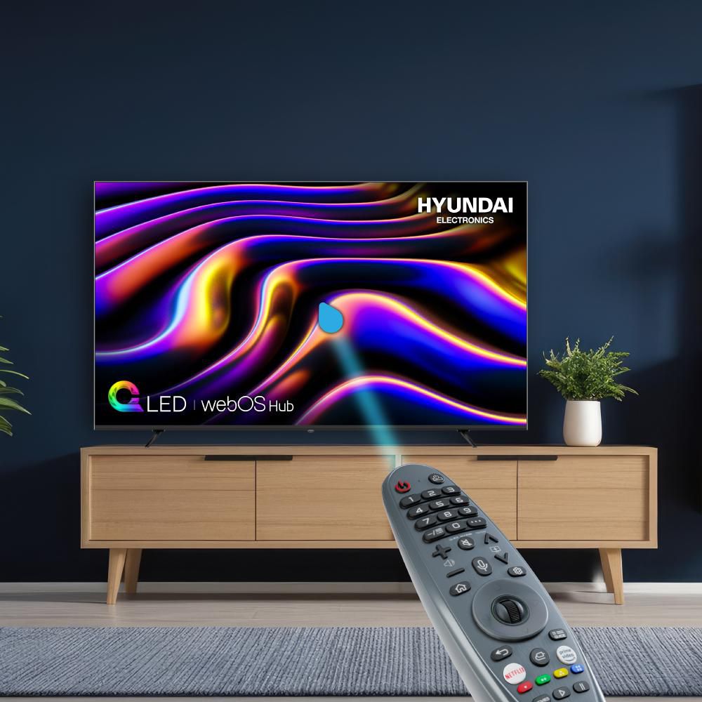 Televisor  HYUNDAI 86 pulgadas QLED Uhd4K Smart TV HYLED8601QW4KM img #3