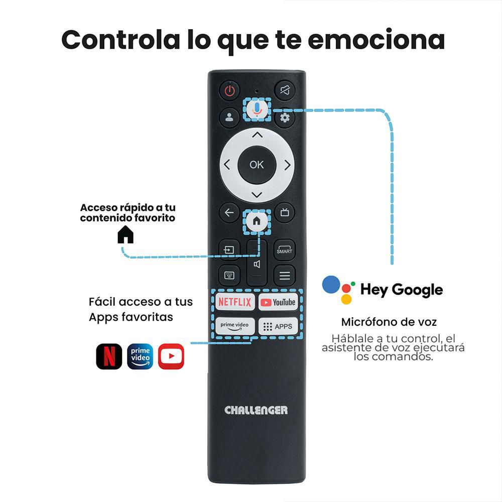 Televisor CHALLENGER 32 pulgadas LED Hd Smart TV 32TG79 img #8