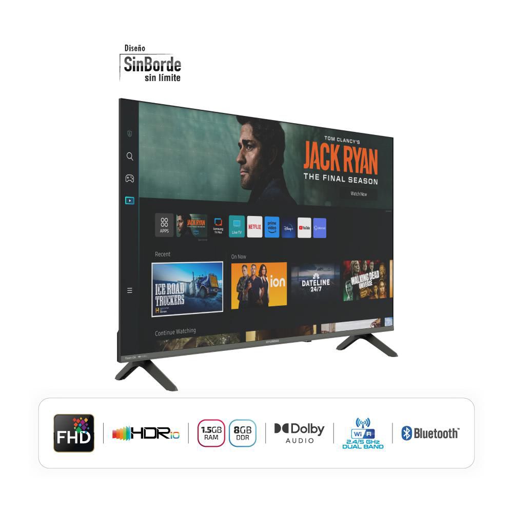 Televisor HYUNDAI 43 pulgadas LED Fhd Smart TV HYLED4324TM img #2