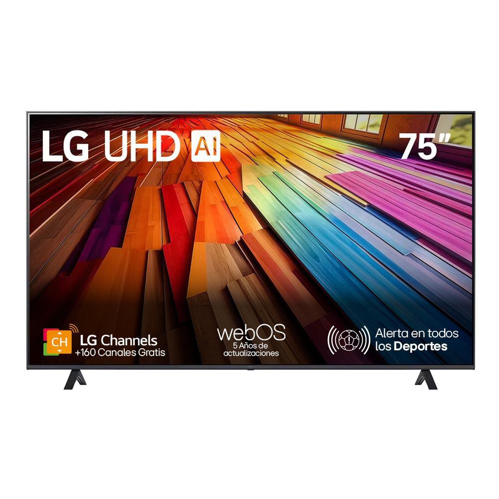 Televisor LG 75 pulgadas LED Uhd4K Smart TV 75UT8000PSB.AWC img #1
