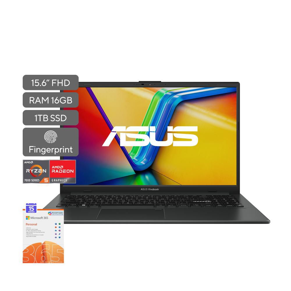 Portatil ASUS Vivobook Go 15 AMD Ryzen 5 7520U RAM 16 GB 1 TB SSD E1504FANJ979W img #2