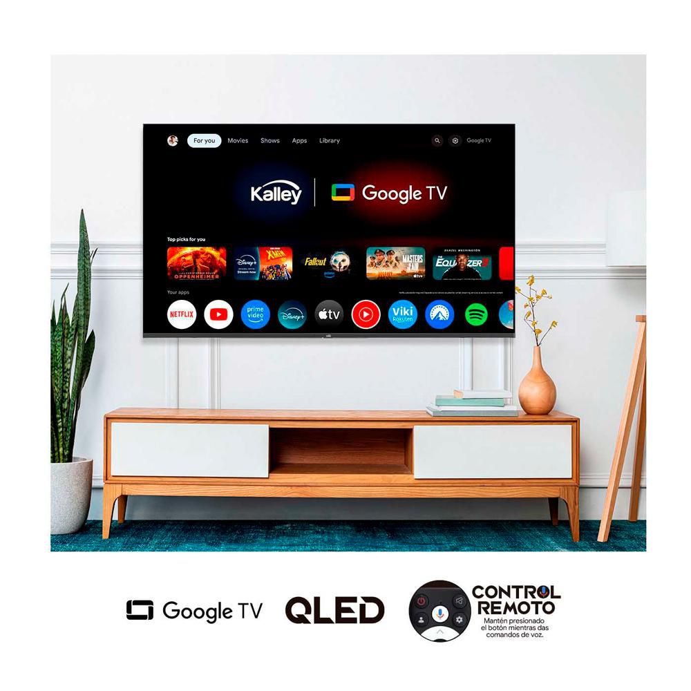 Televisor KALLEY 58 pulgadas QLED Uhd4K Smart TV 58GQ405 img #4