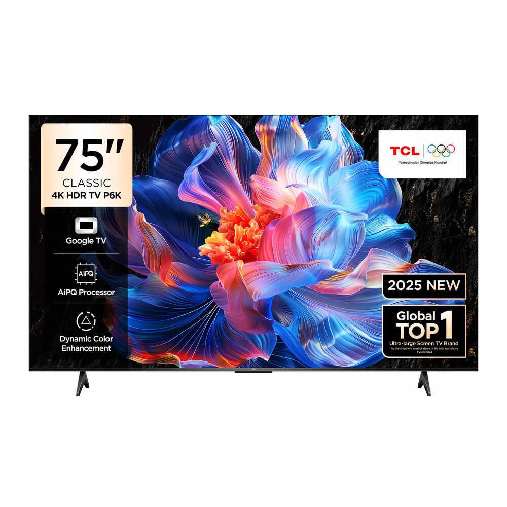 Televisor TCL 75 pulgadas LED Uhd4K Smart TV 75P6K img #1