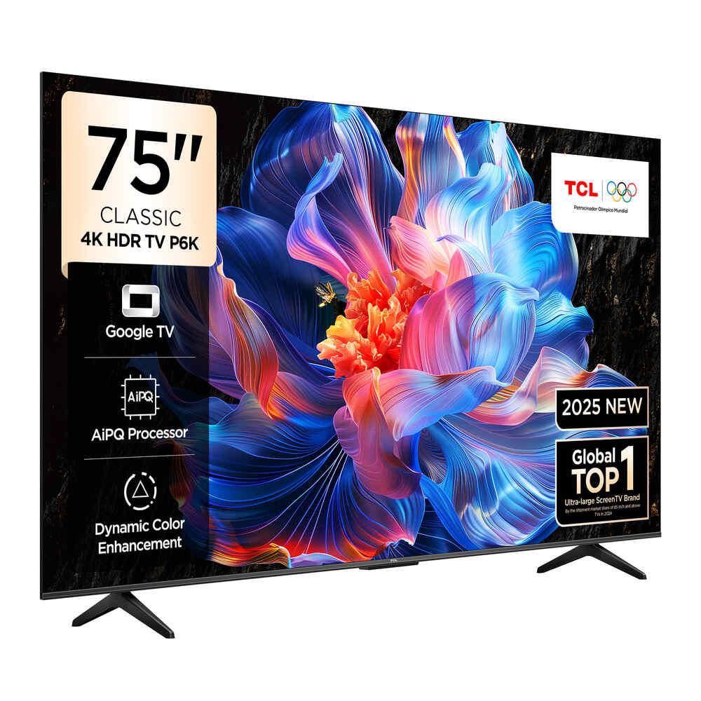 Televisor TCL 75 pulgadas LED Uhd4K Smart TV 75P6K img #2