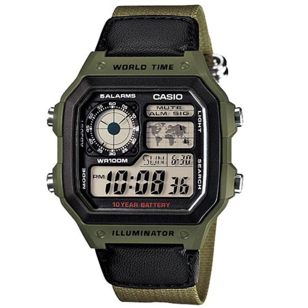 Reloj Casio Ae 1200Whb 3B Diseño Deportivo img #1