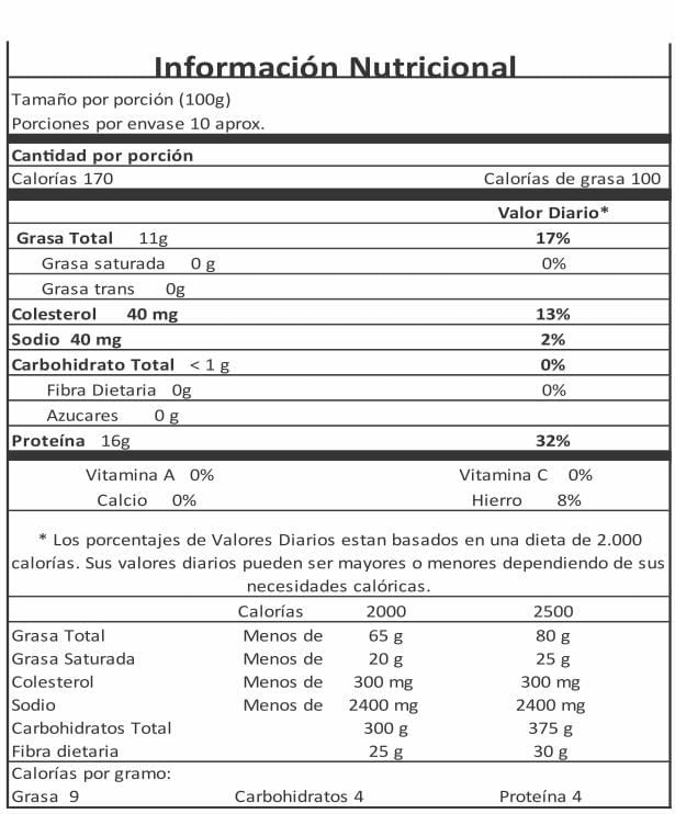 Chata churrasco o solomo redondo AMERICAN GRILL pepper img #3