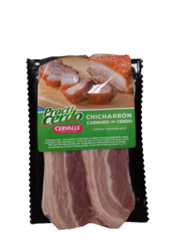 Chicharron o tocino carnudo PRACTICERDO fresco img #1
