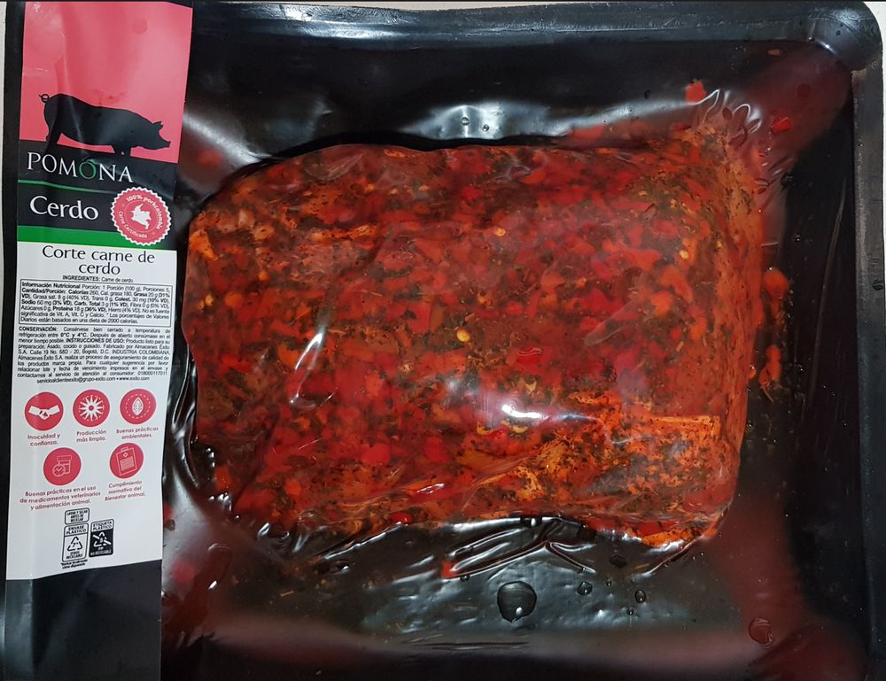 Lomo de cerdo o cañón Pomona fresco img #1
