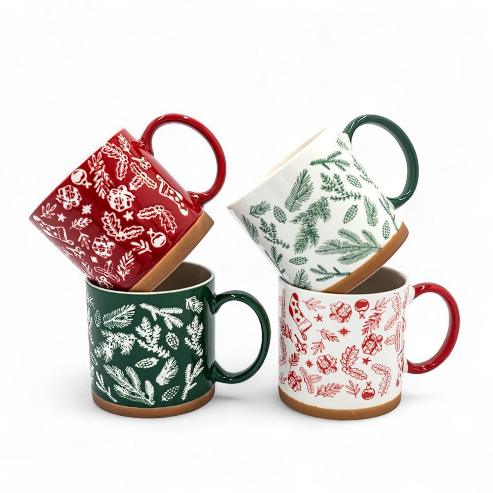 Mug Navidad Setx4 AMBIENTE GOURMET 26229 img #1