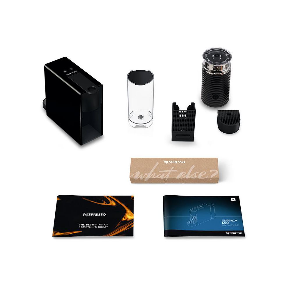 Cafetera NESPRESSO 1 Taza Negro Essenza Mini img #3