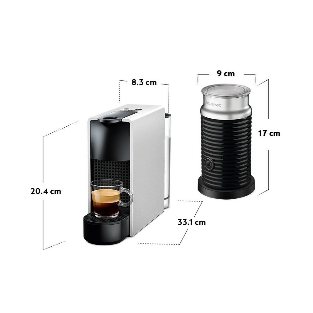 Cafetera NESPRESSO 1 Taza Gris Essenza Mini img #2